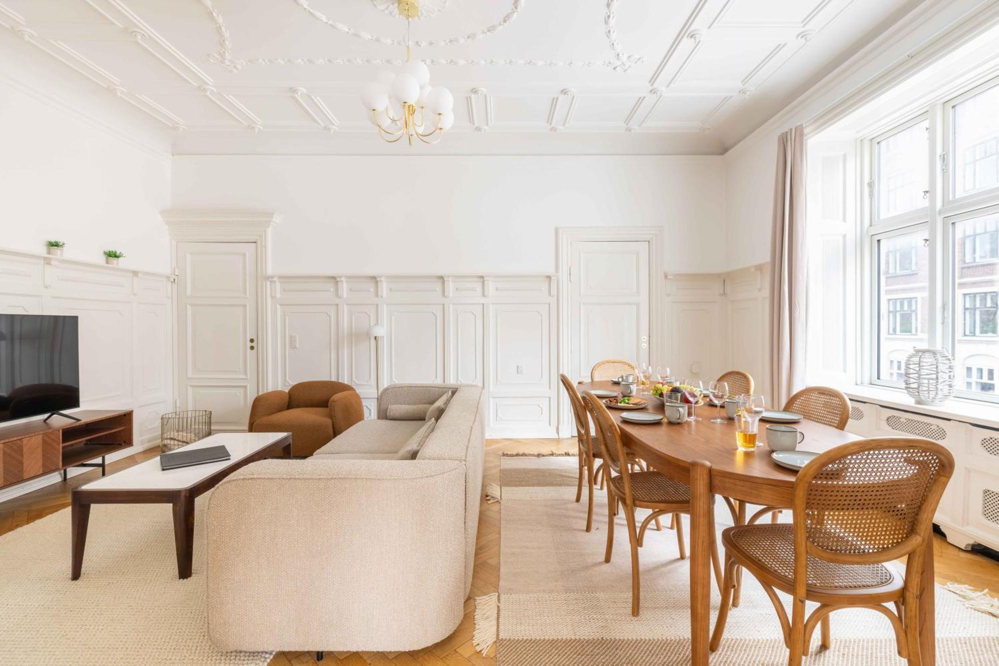 Large Apartment In Central Copenhagen By Tivoli Gardens المظهر الخارجي الصورة